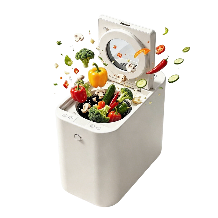 Electric Kitchen Compost Machine-Stainless Steel Batch Food Waste Disposer