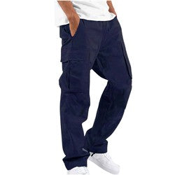 2022 OEM cargo sweat pants men streetwear black cargo pants khaki track Trousers plus size cargo pants men