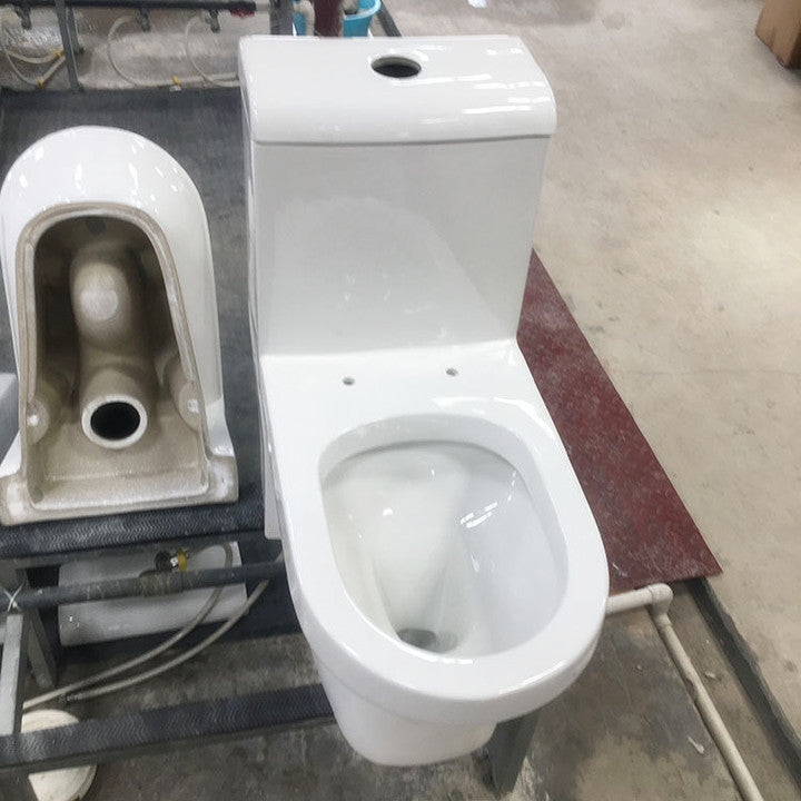 Modern Design Washdown One-piece Ceramic Toilet with Dual-Flush for Bathroom Use-Chinese Manufacturer Wholesale