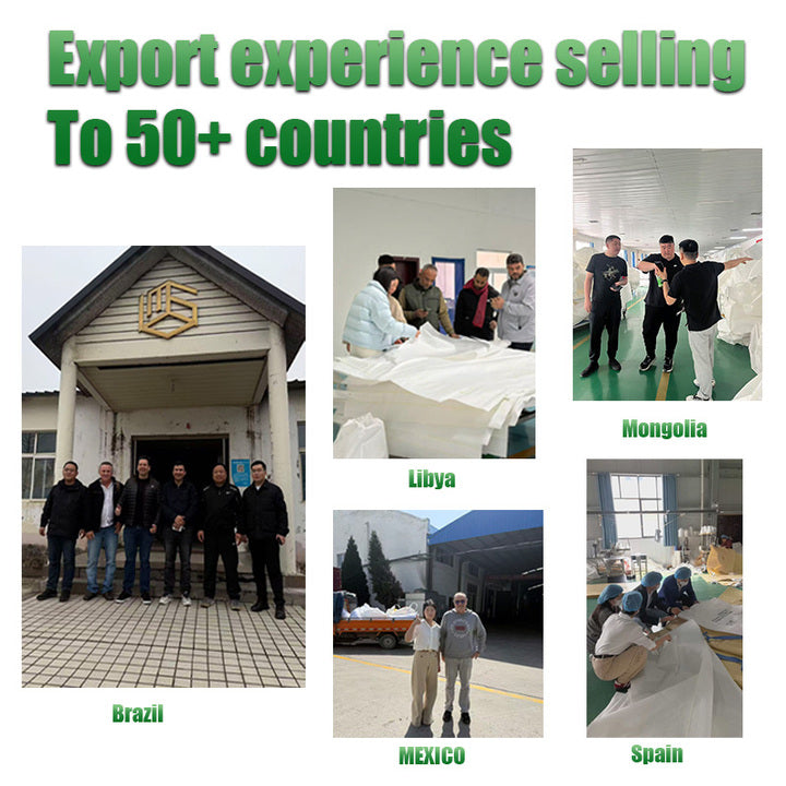Hot Good China Producer 1 Ton Jumbo Super Sack Big Ton Bag for Gravel Cement Grain-High Quality FIBC Bulk Bags