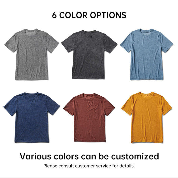 Custom Logo Hot Sell Breathable Round Neck Sports Recycled Fitness T-shirt Eco Friendly T Shirts