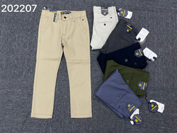 Wholesale Children Clothes Kids Casual Pants Long 2-8 Years Children Chino Trousers Skinny Pants Boys Pants&Trousers