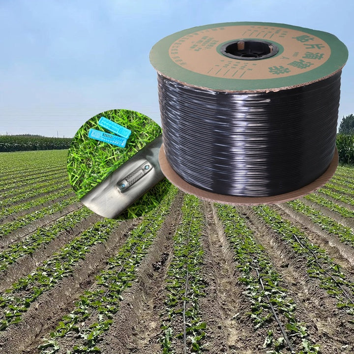 High Quality PE Material Roll-packed Drip Tape with Flat Emitter for 1 Hectare Agricultural Drip Irrigation System