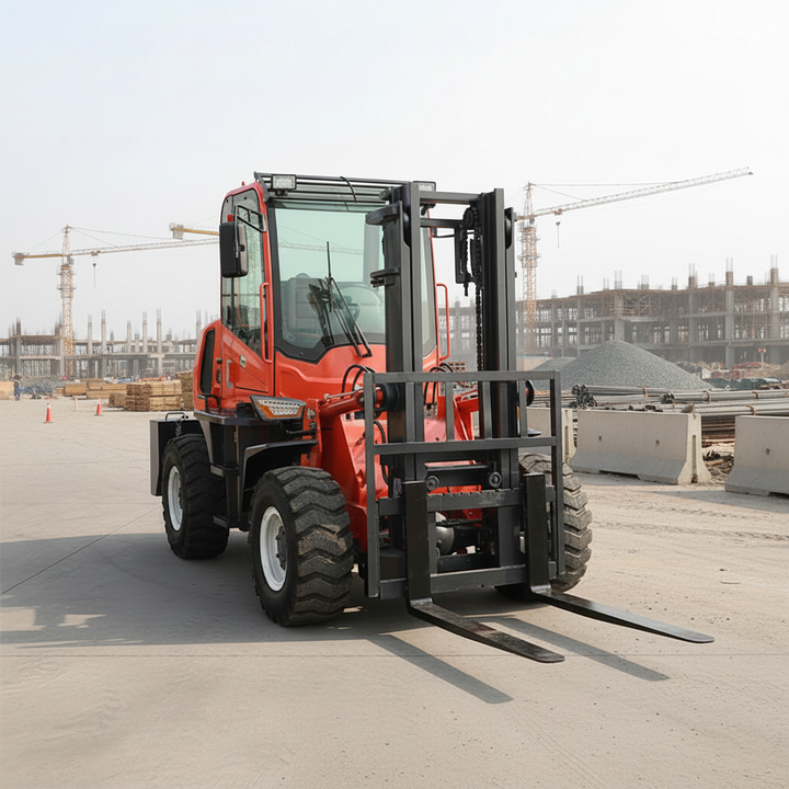 China Forklifts Price Rough Terrain Forklift 3 Ton 5 Ton 7 Ton Factory 4x4 off Road Forklift