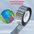 2.5cm UV-Resistant Laser Bird Repeller with High Reflectivity 90% & Double Sided Reflection for Orchard Plantation in Stock