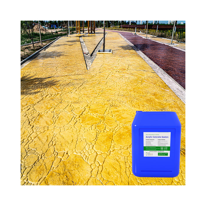 Polished Concrete Sealer & Brightening Agent Wet Look Concrete Imprint Stamp Countertop Polished Concrete Sealant