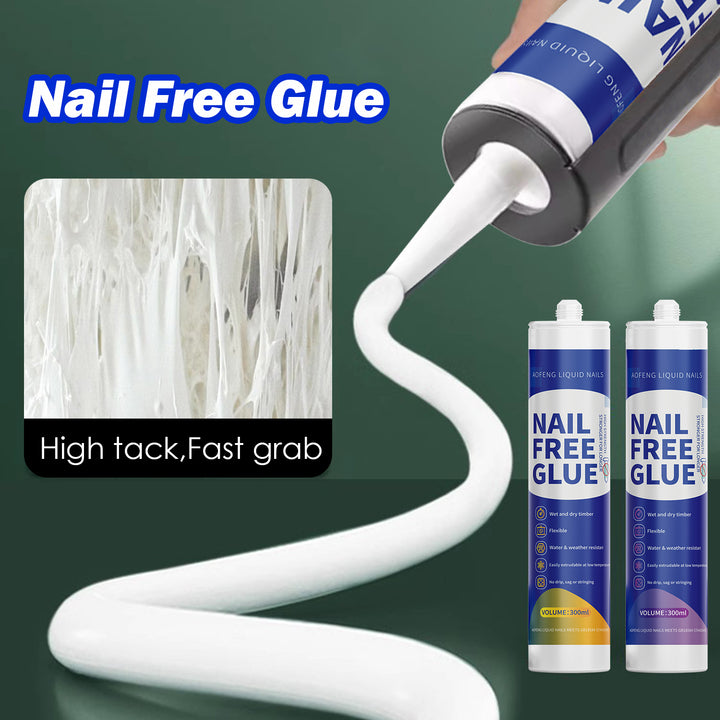 Super High Strong Adhesive Glue Nail-Free Universal for Metal Ceramic Marble Cement Featuring Silicone As the Main Raw Material