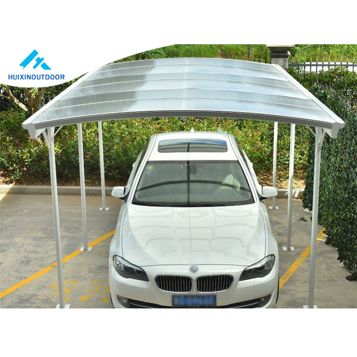 Wind Resistant Metal Polycarbonate Aluminum Car Shelter Carport Parking Canopy Garage Car Tent