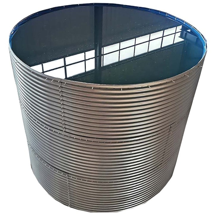 Cheap Corrugated Water Tank Irrigation System for Farms Arid Hill 100000 Liter Water Tank Factory Stock