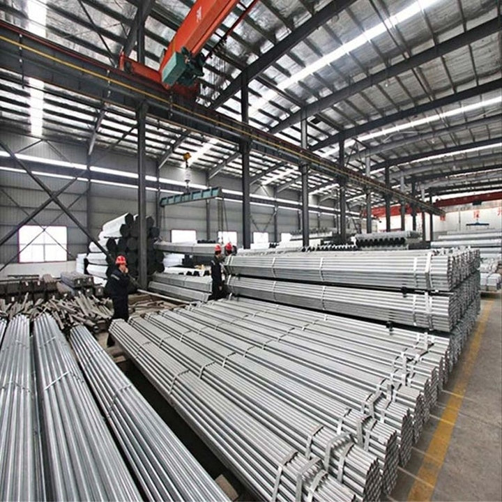Corrosion Resistant Galvanized Round Pipe Q235B Multi-caliber Hot-dip GI Pipe for Outdoor & Industrial Applications