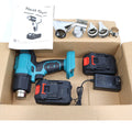 21V Adjustable Electric Heat Shrink Gun Industrial & DIY Grade Battery Powered Hot Air Gun with Digital Display