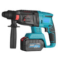 20mm SDS-Plus Heavy Duty Rotary Hammer Drill 21V Safety Clutch 3 Functions Variable speed Control With Case & Battery