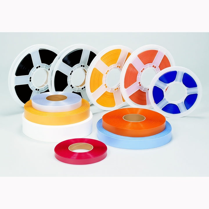 DINGYUAN 2:1 Shrink PVC Heat Shrink Clear Sleeve UV Resistant Flexible Insulated Heat Shrink Tubing for Light Strip