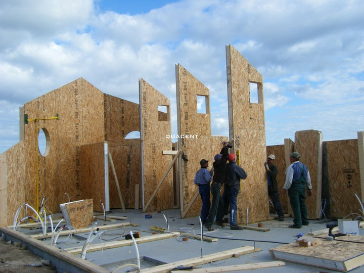 China Factory Supply Ready Made House Panelized SIP Prefab Luxury Villa