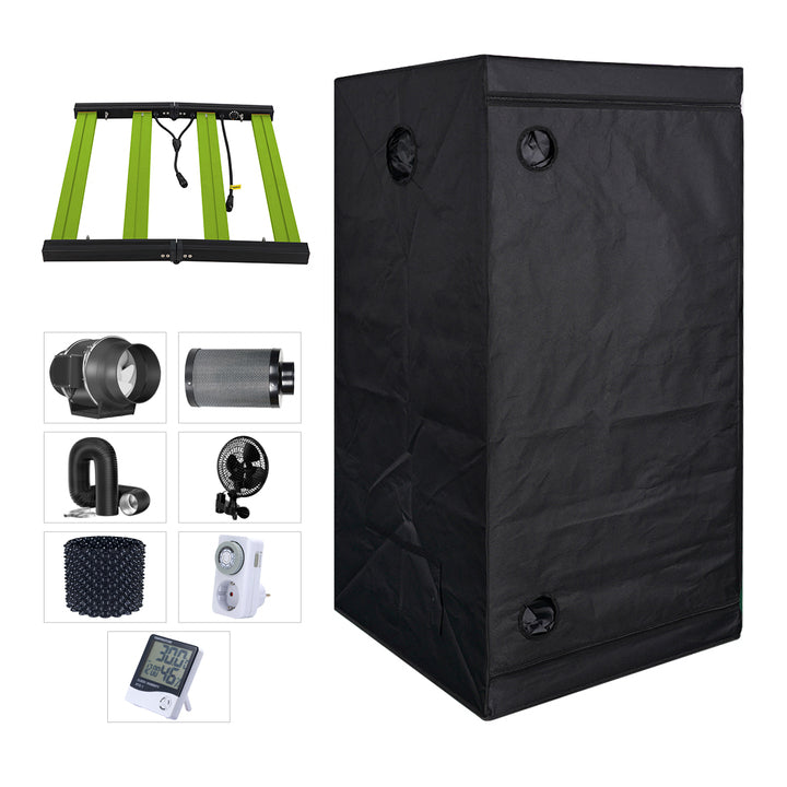 Large 20x10ft Complete Hydroponic Grow Room Tent Kits Perfect for Commercial Herb Cultivation