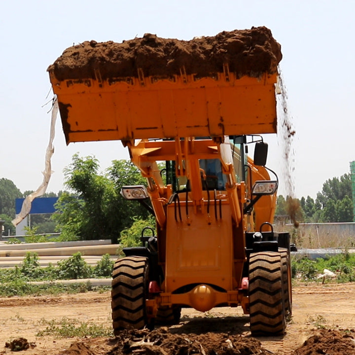 Factory Direct Sale Mini Backhoe Wheel Loader 4 X 4 EPA