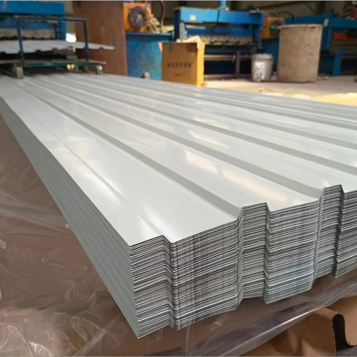 Hot Selling Cheaper Corrugated Roof Tiles Steel Prepainted Galvalume Roofing Steel Sheet