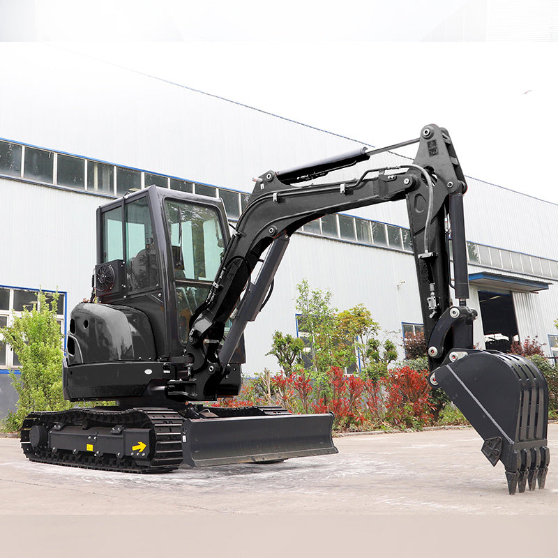 FREE SHIPPING 3.5 ton mini excavator digger 3 ton hydraulic bagger machine 2.5 ton new mini household crawler excavator