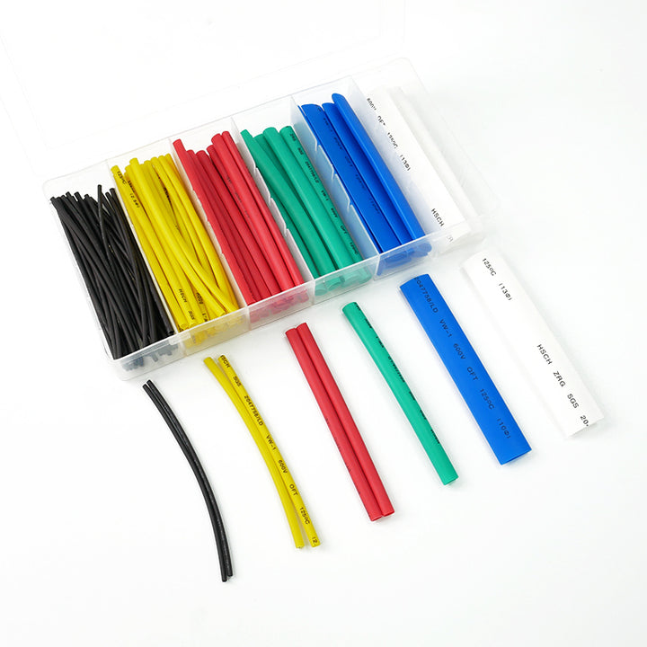 18mm PE Double Wall Heat Shrink Tube with Glue 3:1 4:1 Black Red Adhesive Tubing Roll 600V -30C~+110C