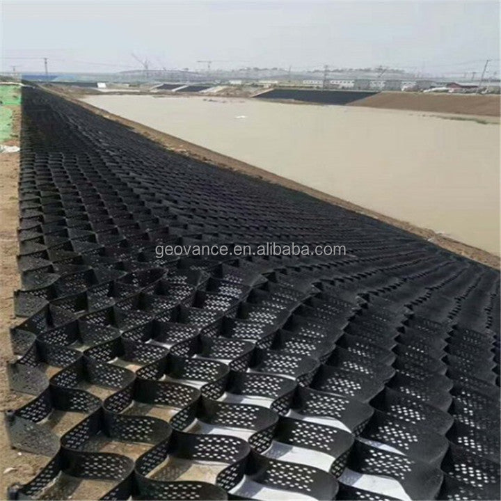 HDPE Geocell Retaining Wall for Slope Retention Landscape Plastic Retaining Wall Slope Protection