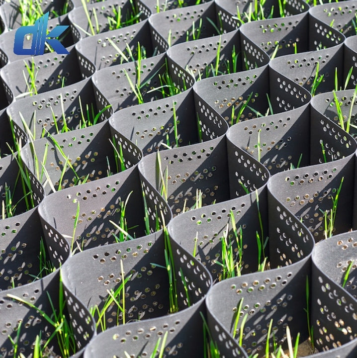 Plastic Gravel Stabilizer Geocell, Driveway Interlocking Pavers Geocell, Geocell Retaining Green Wall