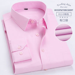 Button-down Shirt long sleeve formal dress shirt custom slim fit casual shirt for men