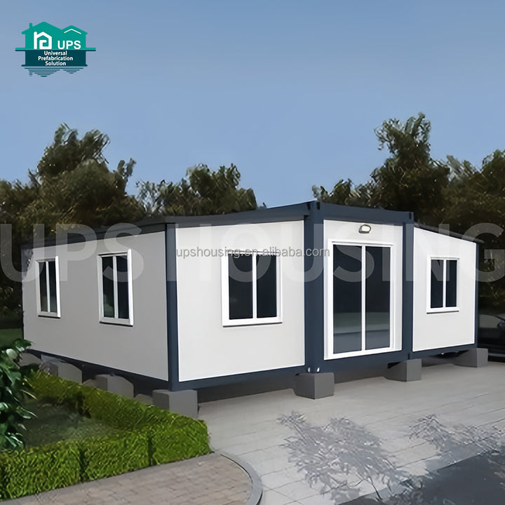 Luxury 3 Bedroom Prefab House Economical Tiny Container Mobile Expandable Shipping Module for Living Room School Mall