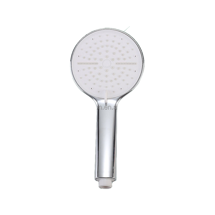 Large Water Output Pressurized Rainfall Shower Head Chrome Finish Modern Design Single Water Outlet Wall Mounting for Bathroom