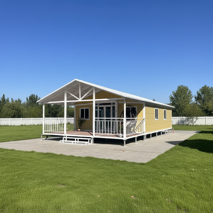 Luxury Expandable Container House 2 Bedroom 1 Bathroom Modular Prefabricated Office Home Apartment Hotel Villa Sandwich Panel