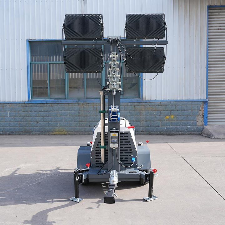 Latest Type Heavy Duty Beer Tower Lights Balloon Light Tower 200w Tower Light Generator