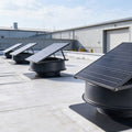 40-100W Smart Roof Vent Solar Energy Greenhouse air Extractor Ventilation Electric Exhaust Fan Home Attic Industrial Solar Fan