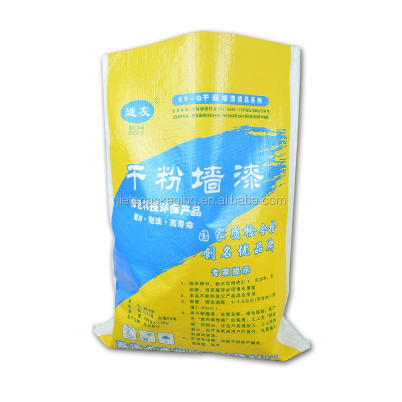 pp woven cement, gypsum powder, concrete bags sacks 50kg dimension