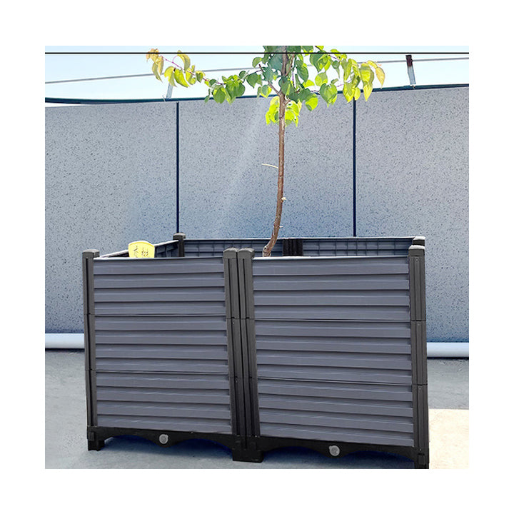 Large Tall Nursery Indoor/Outdoor Garden Planter Box Vertical Rectangular Flower Pot for Home Use