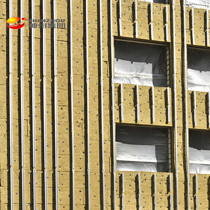 Factory Direct Sales Thermal Insulation Fireproofing External Wall Insulation Rock Wool Stone Mineral Wool Board