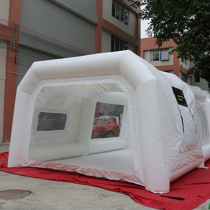 Mobile Garage Inflatable Car Garage Custom PVC Parking Shelter Painting Tent Inflatable Spray Car Wash Tent Car Washing Tent