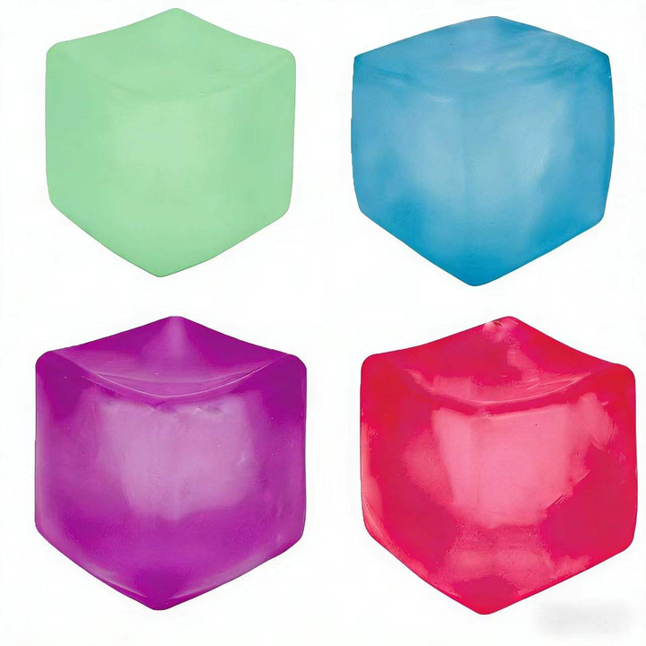 Schylling NeeDoh Nice Cube Cross-border Explosions Sensory Toys Decompression Square Pinch Music Decompression Vent Toys