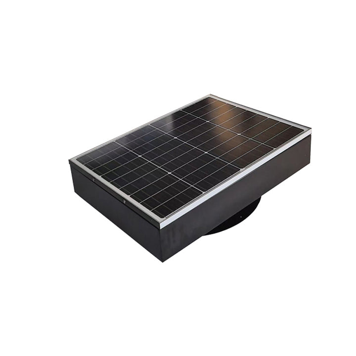 Outdoor 70W Solar Power Water Tank Cooler Fan Waterproof BLDC Motor Driven Centrifugal Heat Extractor Hot Water Cooling Box Fan