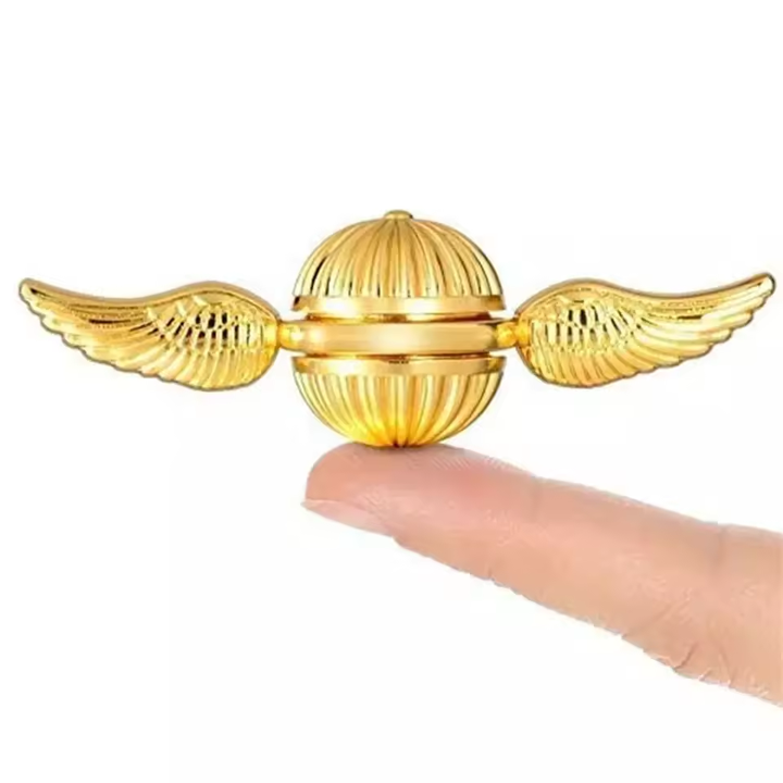 New Golden Gyro Ball Fidget Spinner Toys for Children Anti Stress Metal Finger Hand Spinner Toys