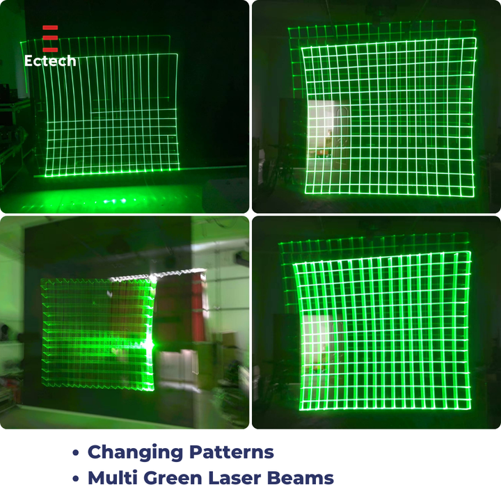 Automated Laser Bird Repellent 1W-3W Green Laser Fly Zapper Commercial Use IP65 Waterproof Eco-Friendly Outdoor Bug Zapper