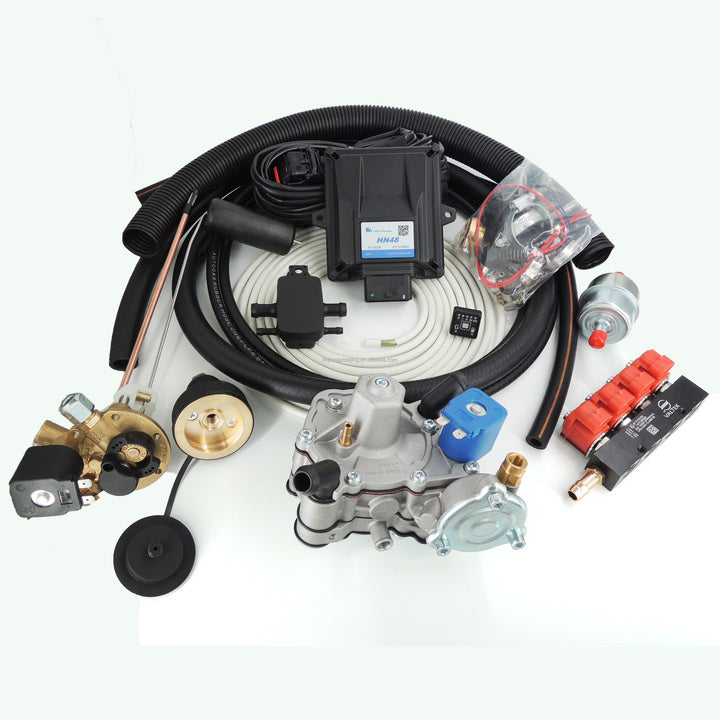 LPG cng conversion kit for petrol cars bus full 4 cylinder petrol fuel injection system for 3 cylinder engine lpg auto gas kit