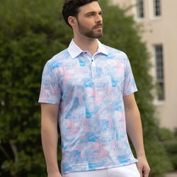 Custom Golf Polo Shirt 100% Polyester T Shirt Sublimation Blank Polo Tshirt T-Shirt Plus Size Men'S Polo Shirts For Men