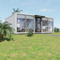 Ready Made Flexible Steel Villa Hotel Apartment 20ft Expandable Container House
