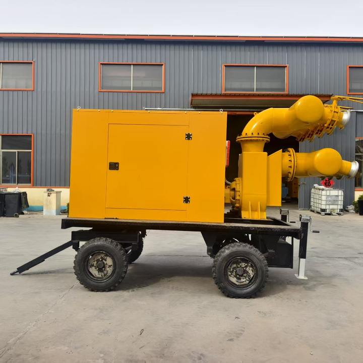 Large-capacity Irrigation Water Pump Flood Control and Drainage Mobile Pump Truck Agricultural Irrigation OEM