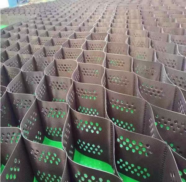 HDPE honeycomb geogrid retaining wall geogrid, used for slope soil protection