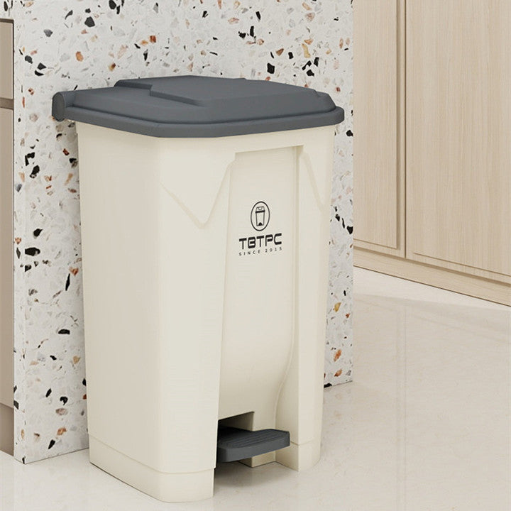 Customized Logo 20L Plastic Kitchen Waste Bin with Pedal