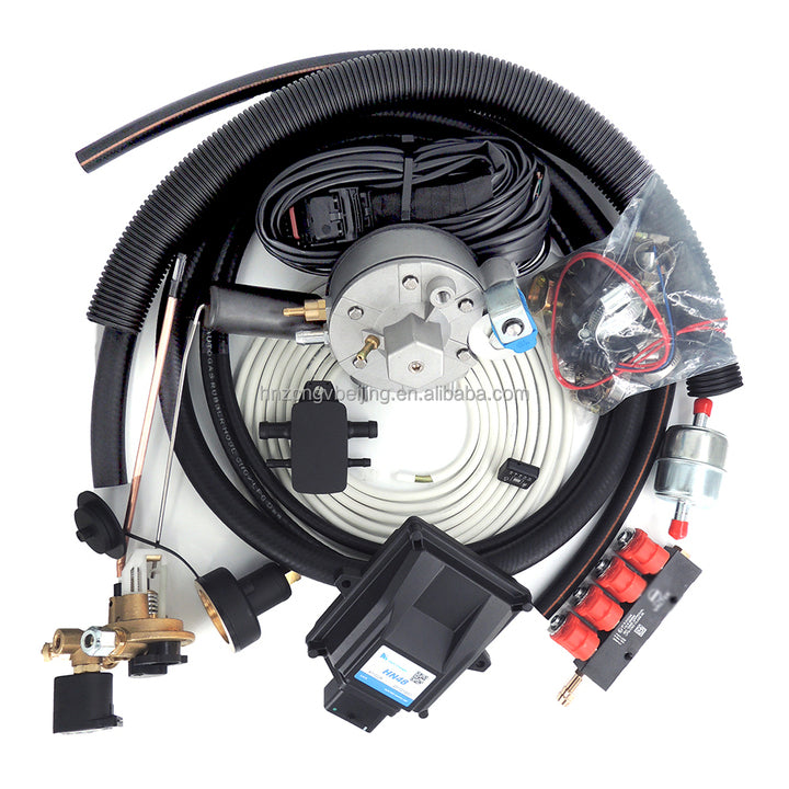 LPG cng conversion kit for petrol cars bus full 4 cylinder petrol fuel injection system for 3 cylinder engine lpg auto gas kit