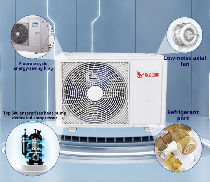Yangzi Oem R32 air to Water Heating Cooling with Built in Wifi Smart Dc Inverter Swimming Pool Heat Pump Manufacturer