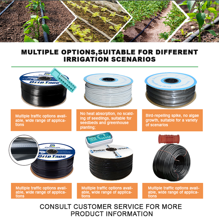 22MM Plastic Drip Irrigation Hose for Pepper & Corn Planting Farm Watering Pipe for Watering & Irrigation