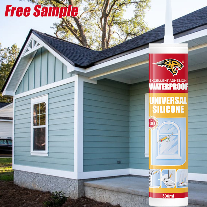 None acidic white black Glass Neutral roof weatherproof Silicone Sealant For woods aluminum omposites brick stone stucco