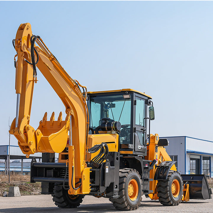 Shandong YOUDA Manufacturer Wheel Mini Backhoe Excavator Loader Price